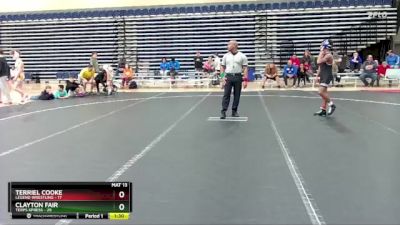 110 lbs Round 4 (10 Team) - Clayton Fair, Terps Xpress vs Terriel Cooke, Legend Wrestling