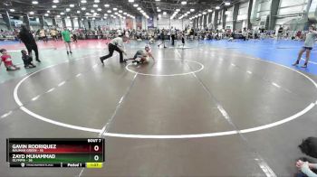 92 lbs Rd# 5- 3:45pm Friday Final Pool - Gavin Rodriquez, Nauman Green vs Zayd Muhammad, Olympia