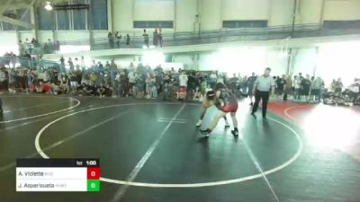 165 lbs Round Of 16 - Apollo Violette, Riverside Rascals vs Jose Aspericueta, Montgomery HS