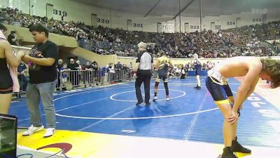 128 lbs Round Of 64 - Ricardo Huerta, Santa Fe South vs Gannon Sanders, Heritage Hall