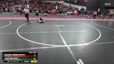 90 lbs Cons. Round 4 - Colten Vander Weyst, Kaukauna vs Christian Solt, Askren Wrestling Academy