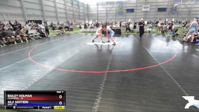 152 lbs Round 3 (8 Team) - Bailey Holman, California vs Kile Sentieri, Ohio