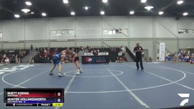 138 lbs Placement Matches (16 Team) - Rhett Koenig, Wisconsin vs Hunter Hollingsworth, Oklahoma Red