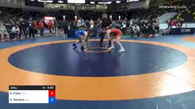 68 kg Prelims - Alyvia Fiske, Titan Mercury Wrestling Club (TMWC) vs Rachel Watters, New York Athletic Club