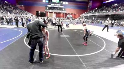 69 lbs Quarterfinal - Joshua Haddix, Thermopolis WC vs Dylan Ingalls, Legends Of Gold