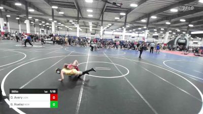 86 lbs Quarterfinal - Dane Avery, Lions WC vs Gregory Ruelaz, New Mexico