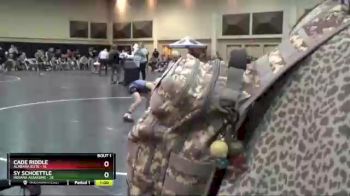 80 lbs Finals (2 Team) - Sy Schoettle, Indiana Assassins vs Cade Riddle, Alabama Elite