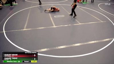 76 lbs Finals (8 Team) - August Kruse, Centennial vs Parker Trenz, Becker