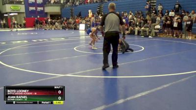 113 lbs Semis (4 Team) - Boyd Looney, Battle Ground Academy vs Juan Rafael, Gilmer County