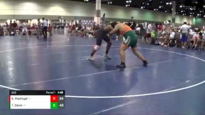 220 lbs Round 2 (8 Team) - Karol Madrigal, ACW vs Terrance Davis, Ohio Titans Gray