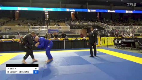 JEREMY BRICK vs ROBERT JOSEPH SIMMONS 2024 Pan Jiu Jitsu IBJJF Championship