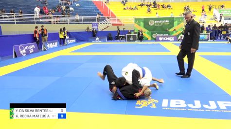 YURI DA SILVA BENTES vs KAUÃ ROCHA MATEUS AMORIM 2024 Brasileiro Jiu-Jitsu IBJJF