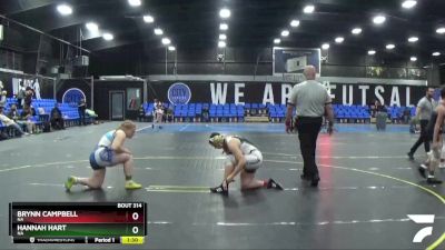 175 lbs Round 1 - Brynn Campbell, NA vs Hannah Hart, NA