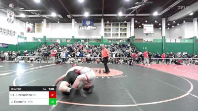 285 lbs Round Of 32 - Luke Herendeen, Palmyra Macedon vs Jojo Esposito, Putnam Valley