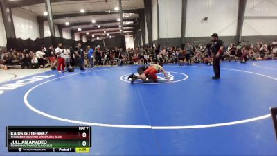 165 lbs Cons. Semi - Kaius Gutierrez, Thunder Mountain Wrestling Club vs Jullian Amadeo, FordDynastyWrestlingClub