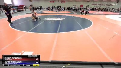 136 lbs Cons. Round 4 - Autumn Flanigan, Augsburg University vs Emmily Patneaud, UNATTACHED