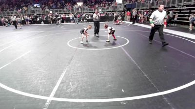 49 lbs Quarterfinal - Declan Metcalf, Unaffiliated vs Kayde Legg, Barnsdall Youth Wrestling