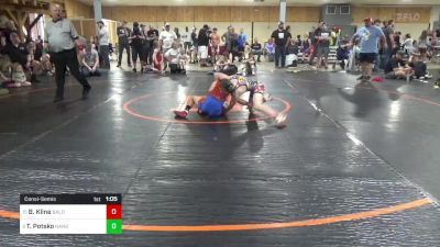 95 lbs Consolation - Brennan Kline, Baldwinsville vs Thomas Potsko, Hanover Township