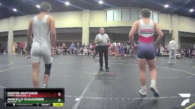 145 lbs Round 1 (6 Team) - Hunter Whittaker, Patriot Wrestling vs Marcello Scaldaferri, Bad Bass