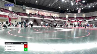 105 lbs Consi Of 8 #2 - Averee Hooper, Mustang High School Girls vs Bailey Turpen, Southmoore SaberCats Wrestling