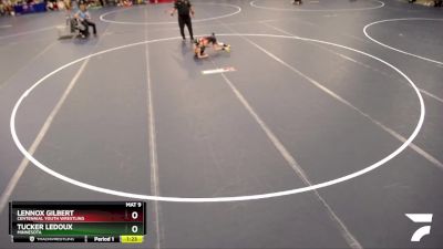 74 lbs Champ. Round 1 - Tucker Ledoux, Minnesota vs Lennox Gilbert, Centennial Youth Wrestling