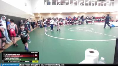 108 lbs Cons. Round 2 - Easton Gieger, Steelclaw Wrestling Club vs Carson Masten, Punisher Wrestling Company