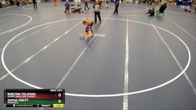 1st Place Match - Rhilynn Tolzman, Summit Wrestling Academy vs Dayna Kielty, Minnesota