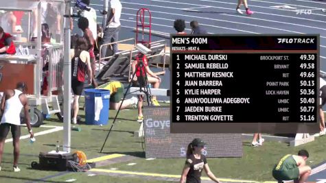 Men's 400m, Finals 7