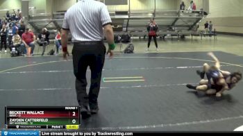 53 lbs Round 1 (6 Team) - Zayden Catterfeld, Get Hammered vs Beckett Wallace, NBWC