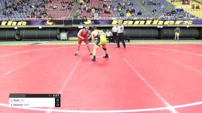 157 lbs Logan Ryan, UNI vs Luke Fortuna, Missouri