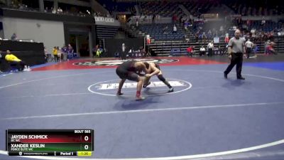 154 lbs Cons. Round 3 - Jayden Schmick, DC WC vs Xander Keslin, Force Elite WC