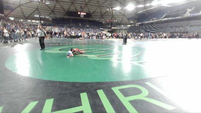 49 lbs Cons. Round 5 - Jude Bredeson, Eatonville Cruisers Wrestling vs DeAndre Romero, Victory Wrestling-Central WA