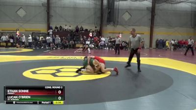 138 lbs Cons. Round 2 - Lucan O`Brien, St. Edward vs Ethan Sonne, Marist