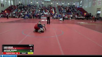 150 lbs Quarters & Wb (16 Team) - Jack Besse, Hewitt-Trussville vs Nathan Jensen, Oak Mountain