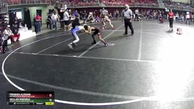 70 lbs Cons. Round 5 - Trinden Almond, Millard South Wrestling Club vs Declan Naegele, Junior Titans Wrestling Club