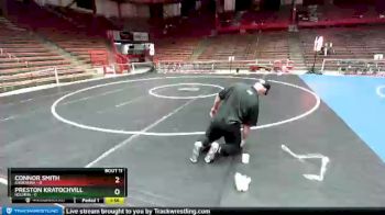 132 lbs D1/d2/d3 Finals (sat 3:00 P.m.) - Connor Smith, Kaukauna vs Preston Kratochvill, Holmen