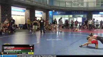 70 lbs Round 8 (10 Team) - Liam Snyder, Well Trained vs Alexander Douglas, Predator Wrestling