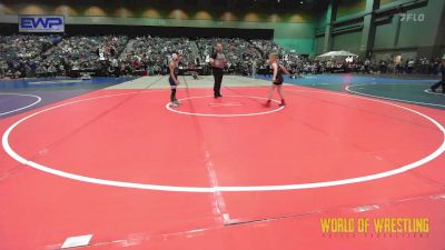 70 lbs Round Of 16 - Jaxon Huffman, Team Tulsa Wrestling Club vs Julian Solis, Nevada Elite