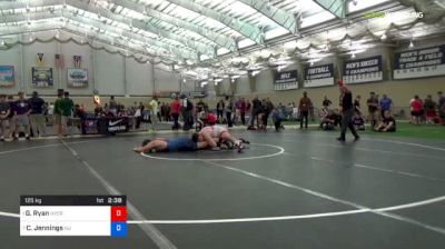 125 kg Consi Of 8 #2 - Garrett Ryan, NYCRTC vs Conan Jennings, Northwestern