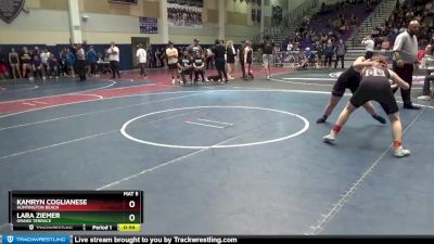 126 lbs Cons. Round 1 - Lara Ziemer, Grand Terrace vs Kamryn Coglianese, Huntington Beach