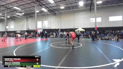 144 lbs Semifinal - Dimetry Molina, Rough House vs Rocco Godinez, Centennial High School