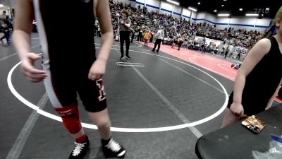 76 lbs Quarterfinal - Colden Nebel, Elgin Wrestling vs Kaydence Langford, ARDMORE TAKEDOWN CLUB