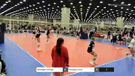 Pentagon blue vs Pentagon orange - 2022 JVA World Challenge presented by Nike - Expo Only