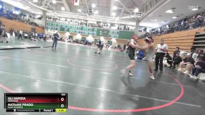 120 lbs Quarterfinal - Nataani Prado, Slam Academy vs Ali Hamzia, Redwood