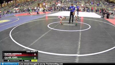 49 lbs Cons. Round 3 - Hunter Anderson, Lebanon Mat Club vs Culver Jones, Legacy Elite Wrestling Club