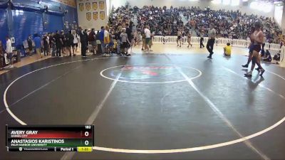 182 lbs Cons. Round 1 - Avery Gray, Haines City vs Anastasios Karistinos, Palm Harbor University