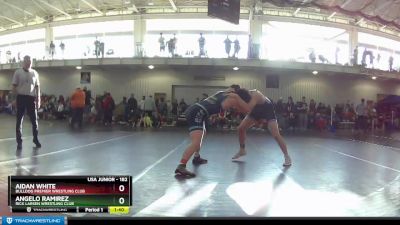 182 lbs Champ. Round 1 - Aidan White, Bulldog Premier Wrestling Club vs Angelo Ramirez, Rick Larsen Wrestling Club