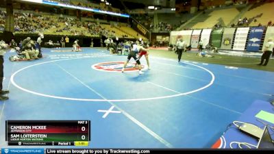 144 Class 3 lbs Champ. Round 1 - Cameron McKee, Jefferson City vs Sam Loiterstein, Ladue Horton Watkins