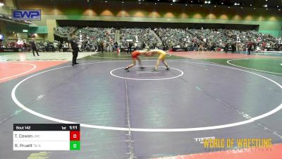 95 lbs Quarterfinal - Trevor Cowan, JWC vs Ryker Pruett, Team Bucs-North Bend