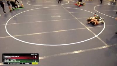 149 lbs Semifinal - Elias Motta, Frontier Wrestling Club vs Gavin Edwards, Minnesota